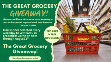 The Great Grocery Giveaway